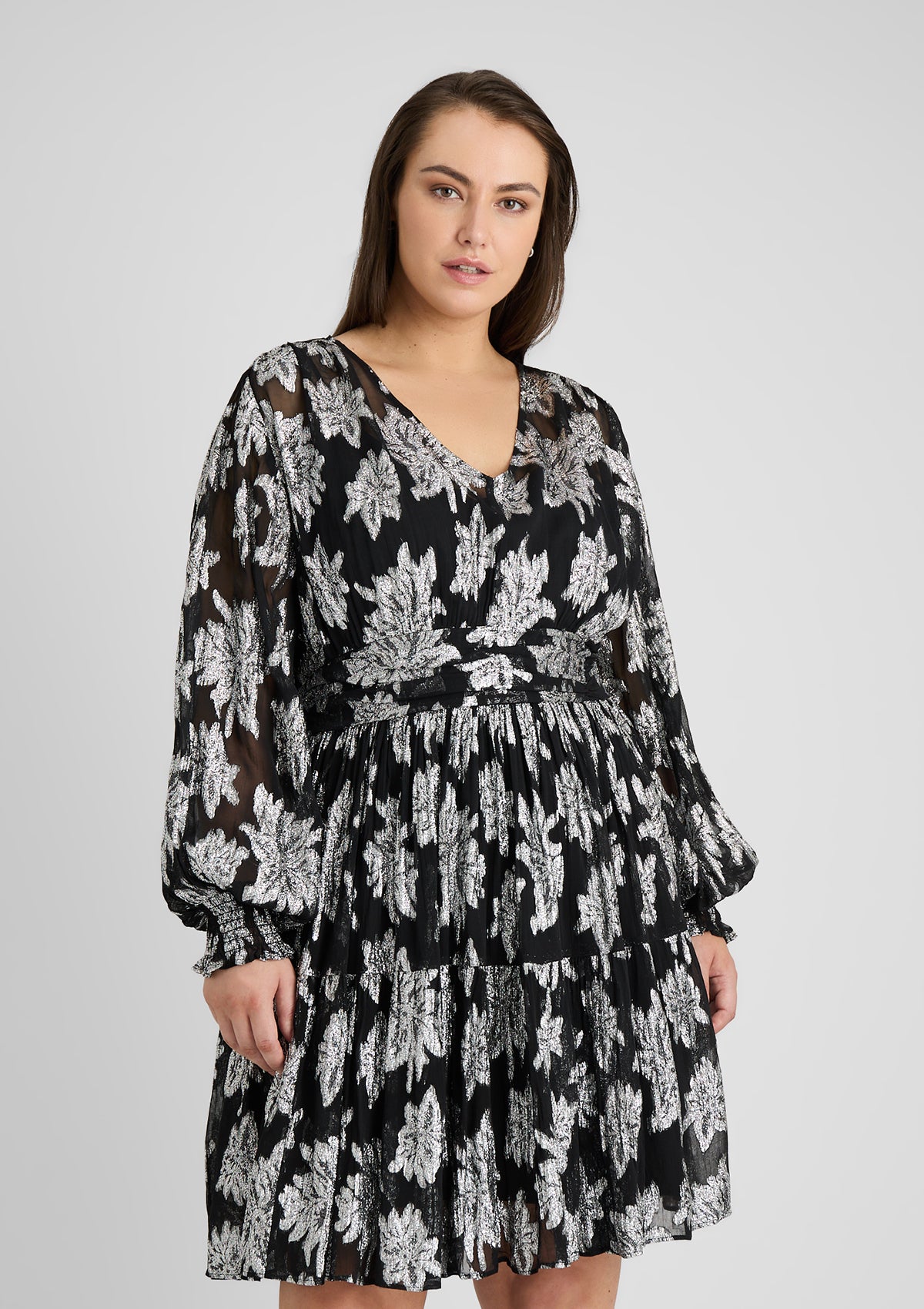 Kleid 'Lia' in schwarz 46