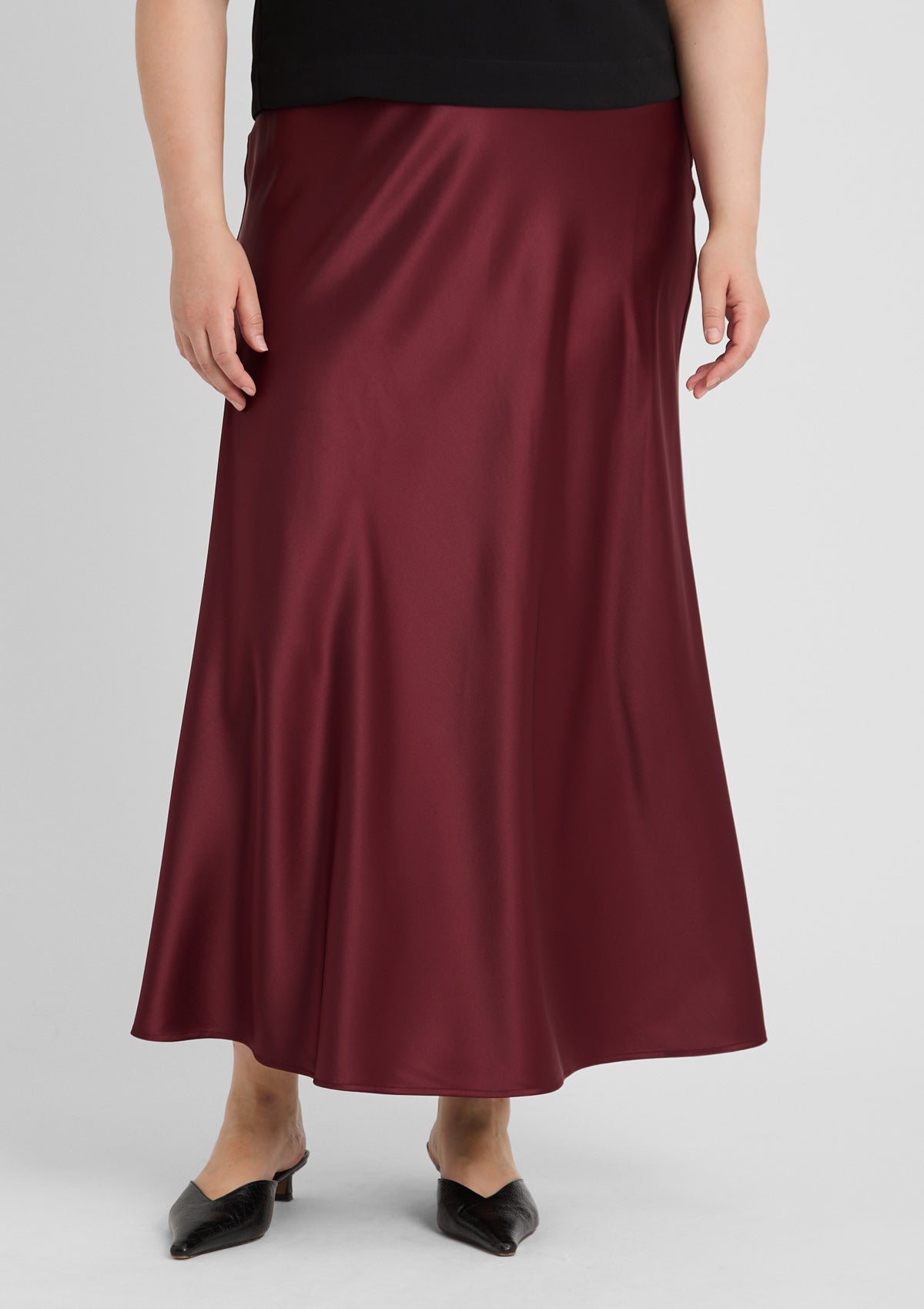 Curvy Rock 'Fabiola' in rot 46