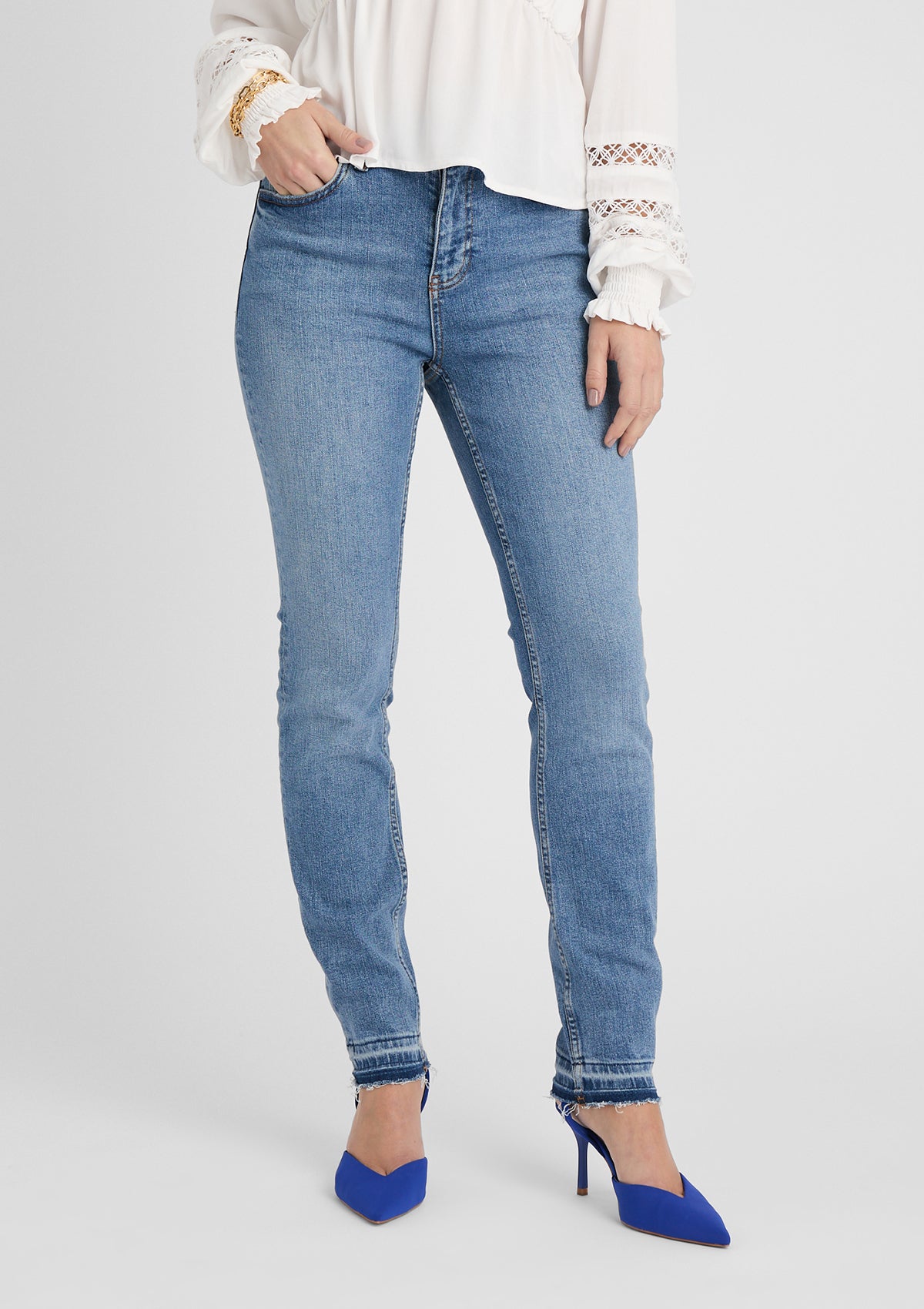 Mavi Jeans lange vrouwen Maria Dark Brushed – Fashion