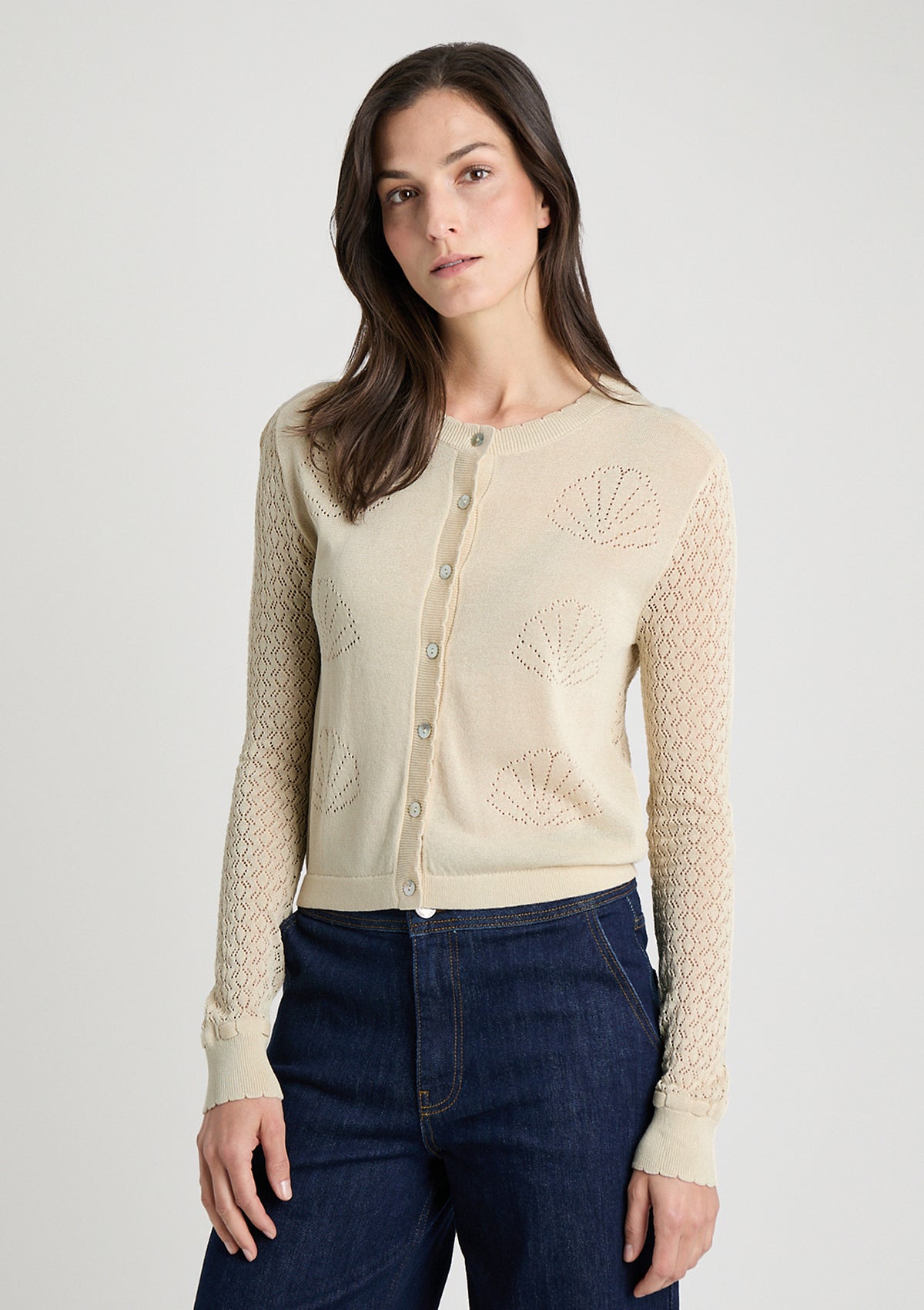 Damen Strickjacke 'Jeanine' 34