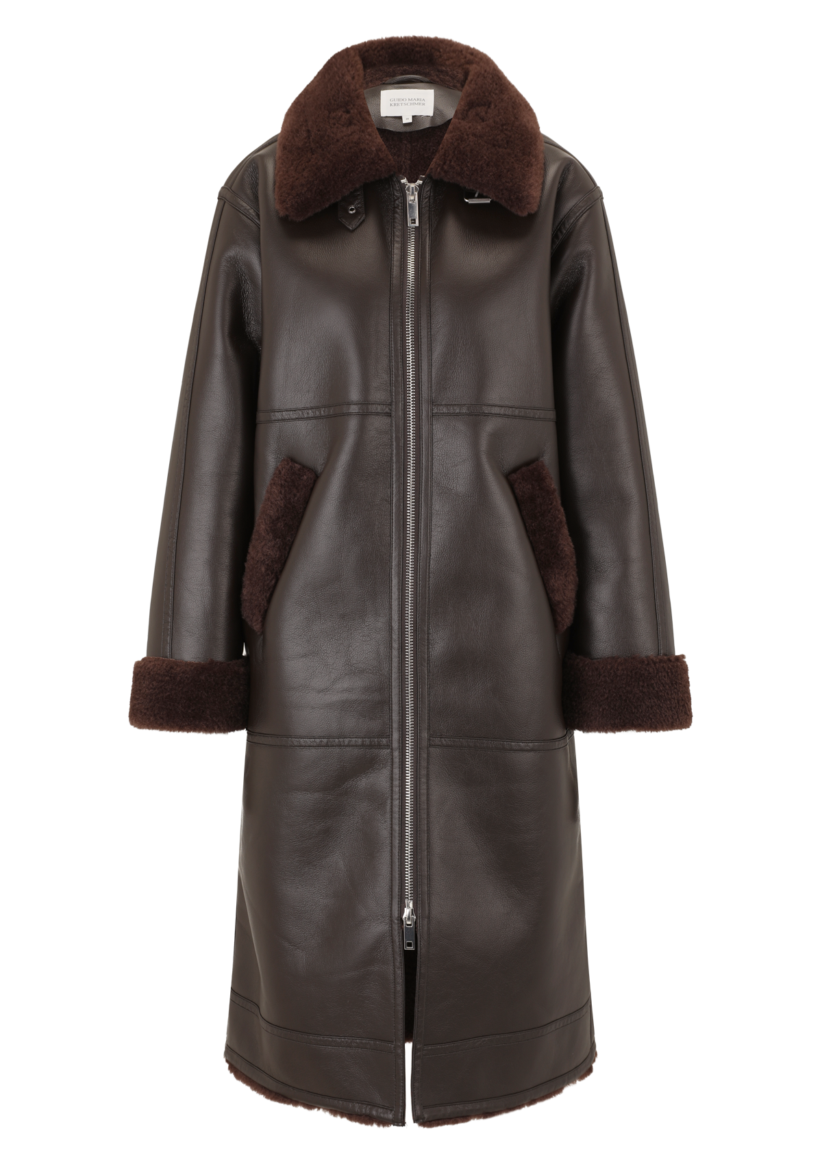 Damen Mantel 'Enie' in braun 34