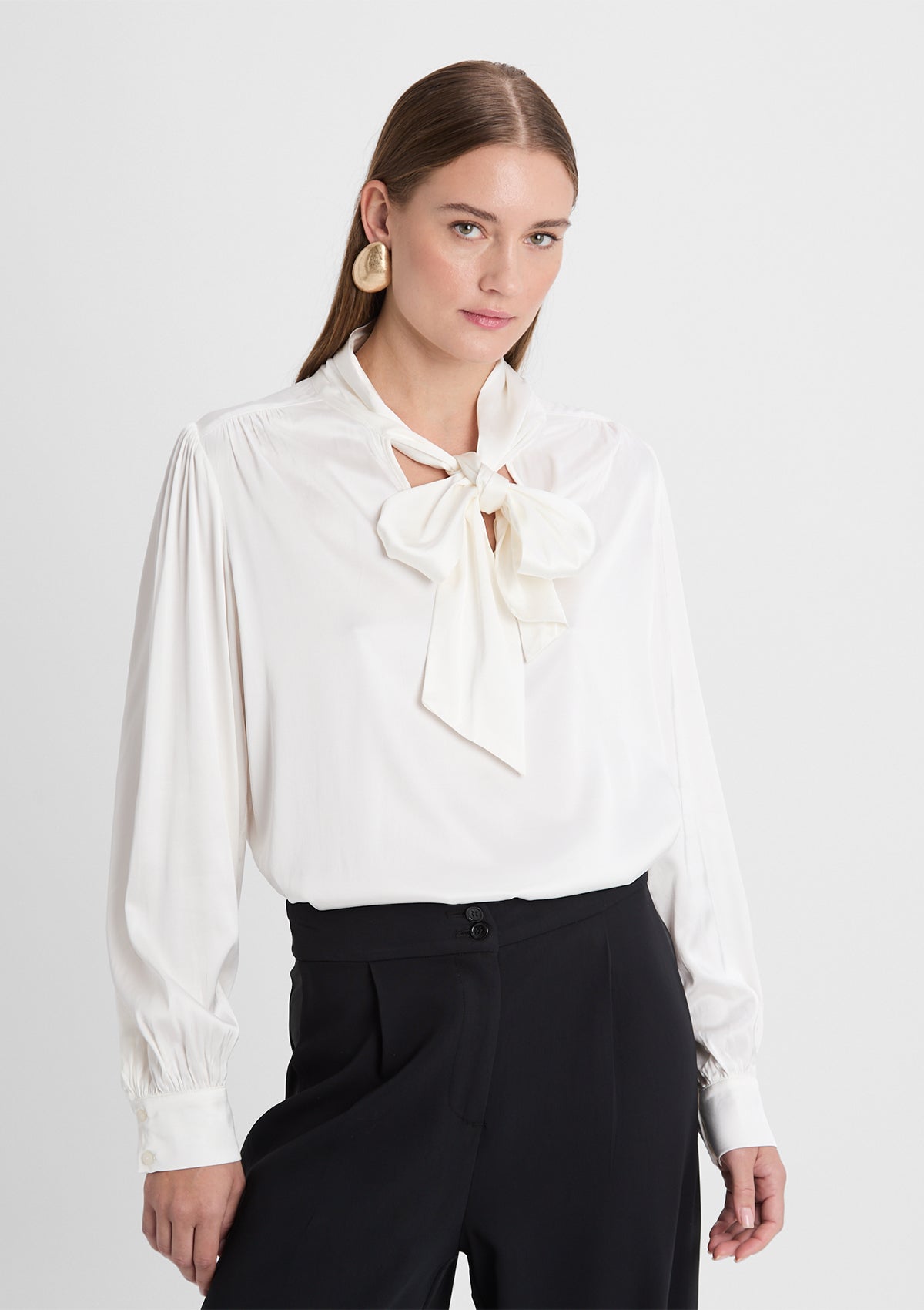 Damen Bluse 'Evelin' in champagner 34