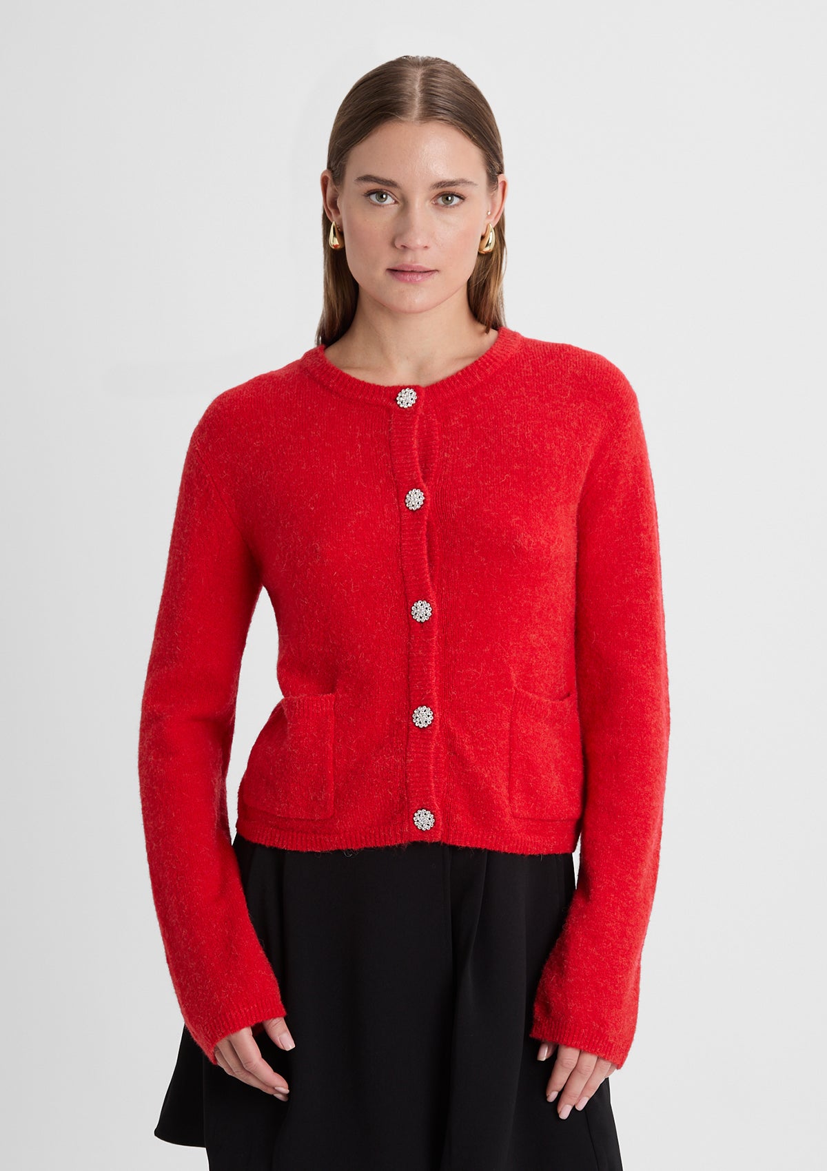 Damen Pullover 'Hanni' in rot 34