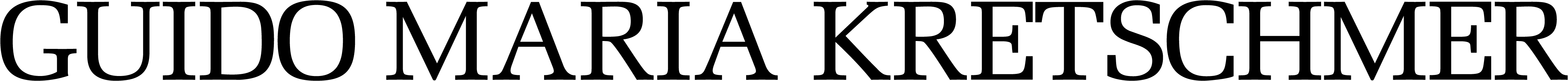 Guido Maria Kretschmer Logo