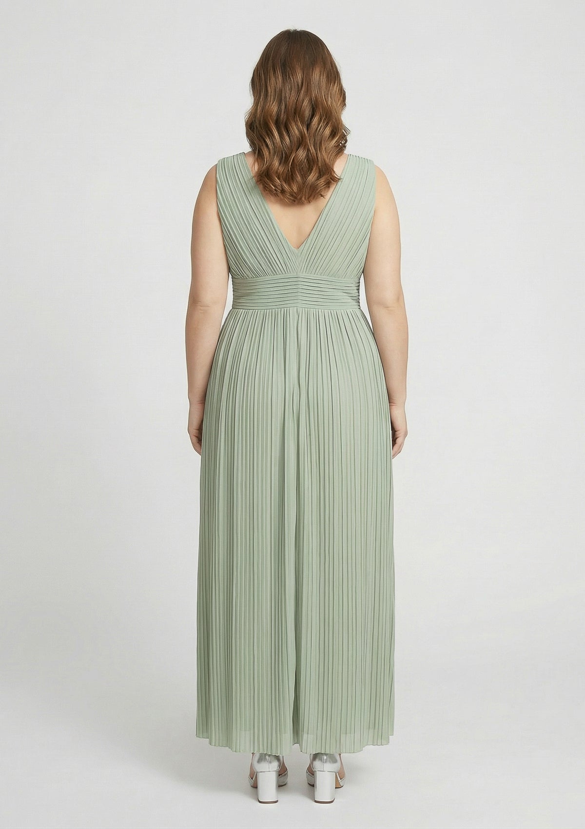 Curvy Kleid 'Linnea' grün 52