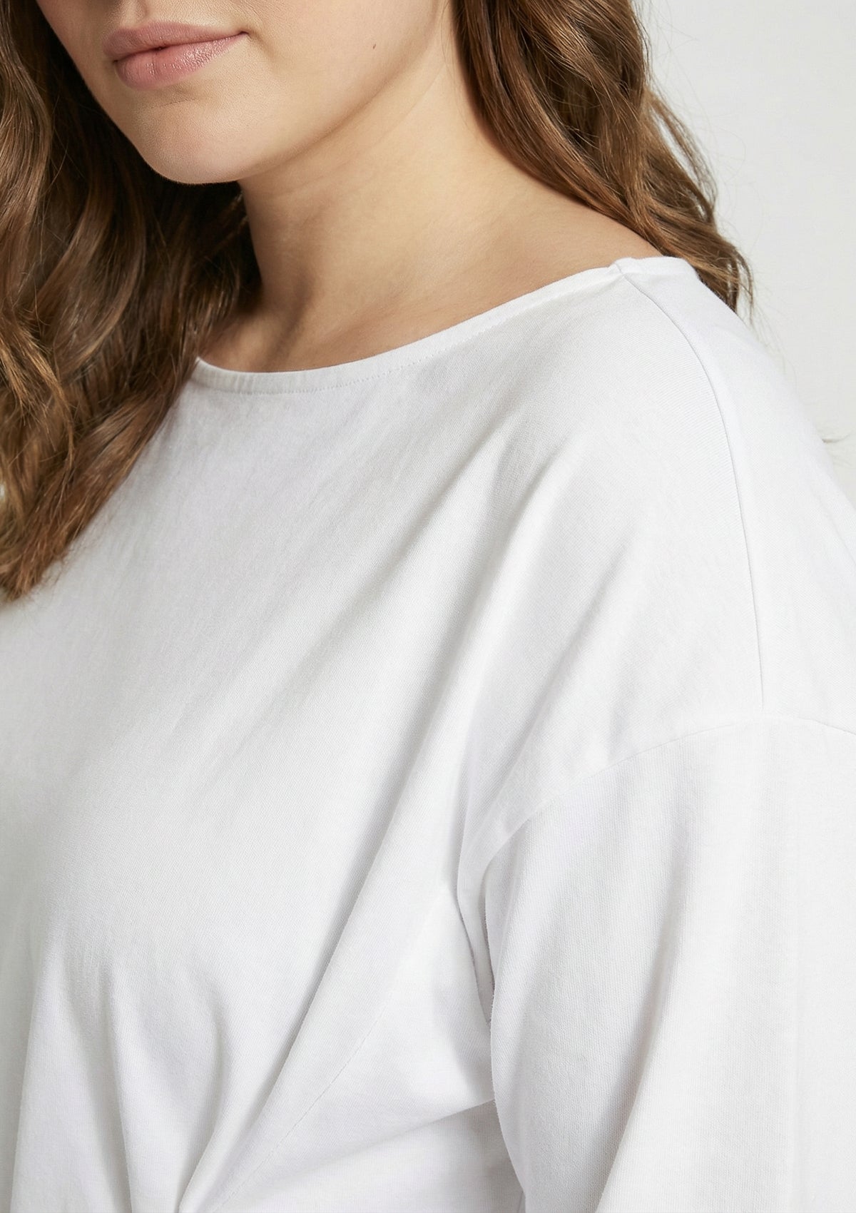 Curvy Shirt 'Dajana' weiß 52