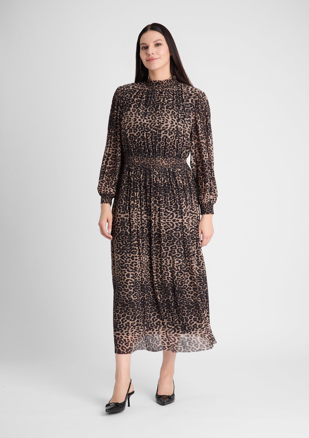 Curvy Kleid 'Julia' in Mischfarben 46