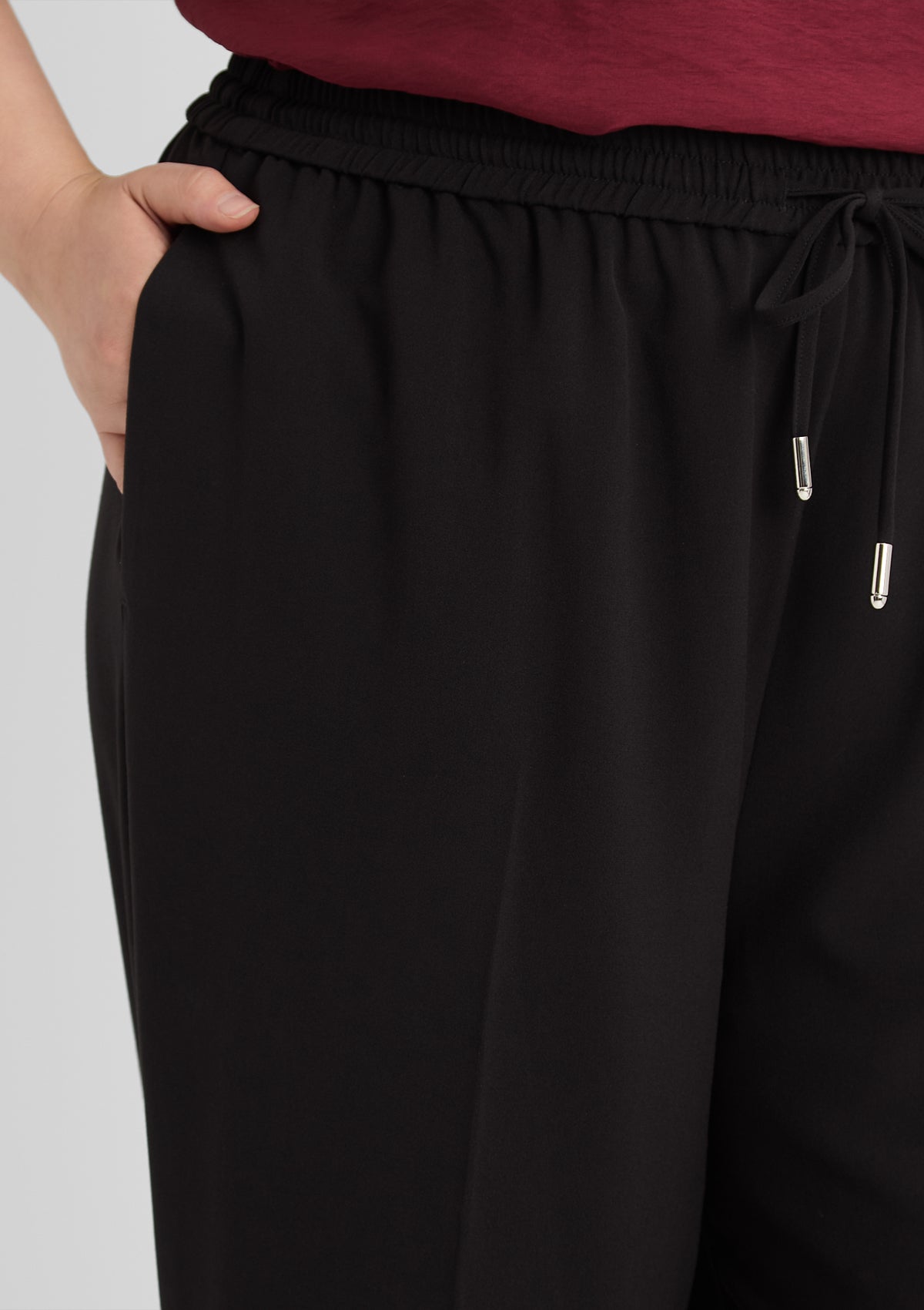 Curvy Hose 'Blanca' in schwarz 46