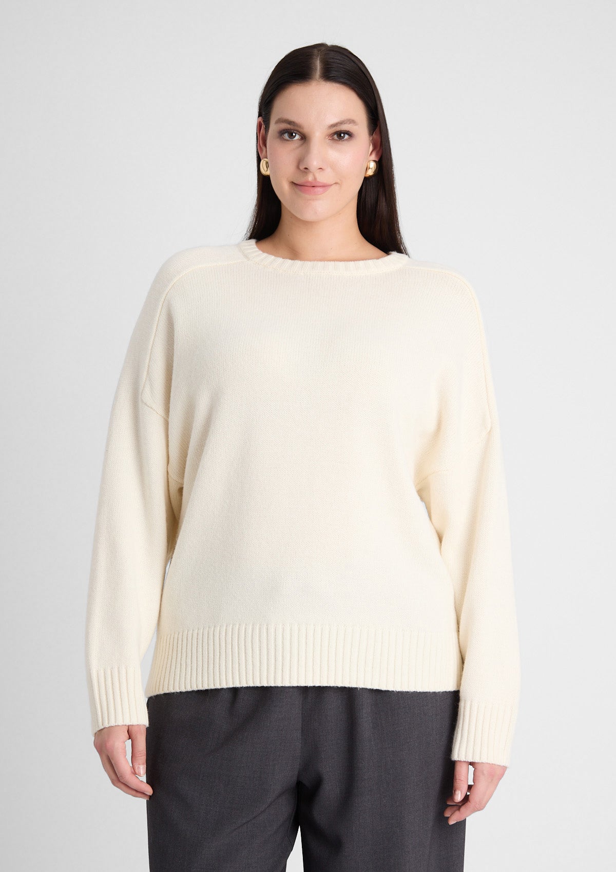 Curvy Strickpullover 'Ester' 46