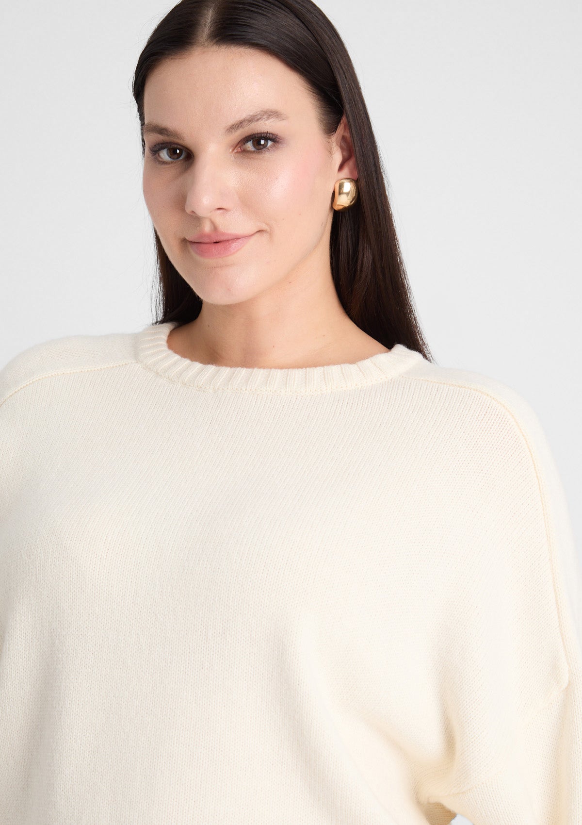 Curvy Strickpullover 'Ester' 46