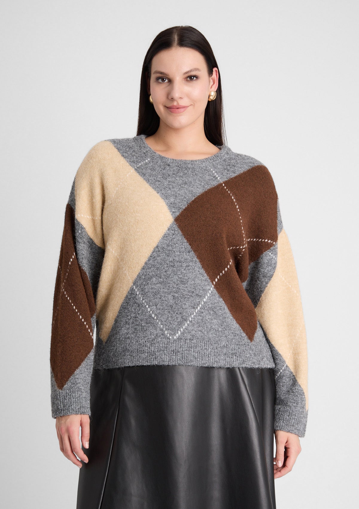 Curvy Strickpullover 'Hedda' 46