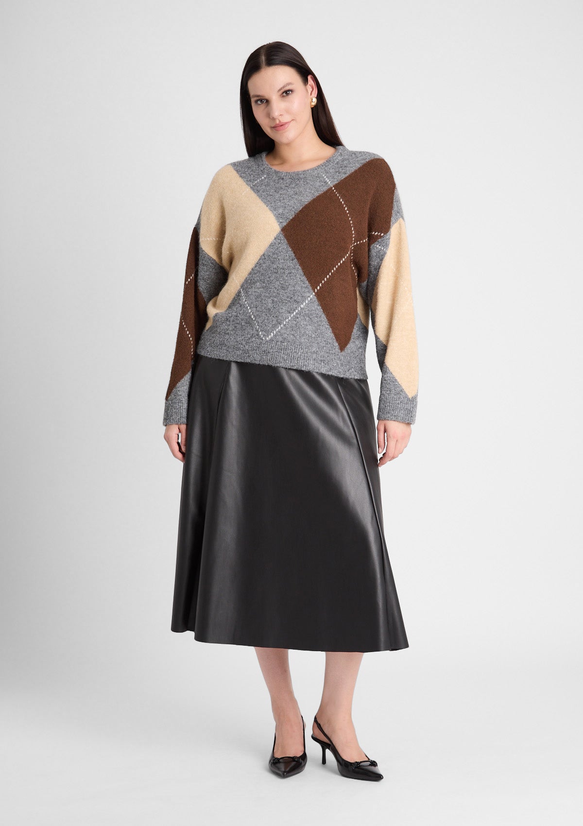 Curvy Strickpullover 'Hedda' 46