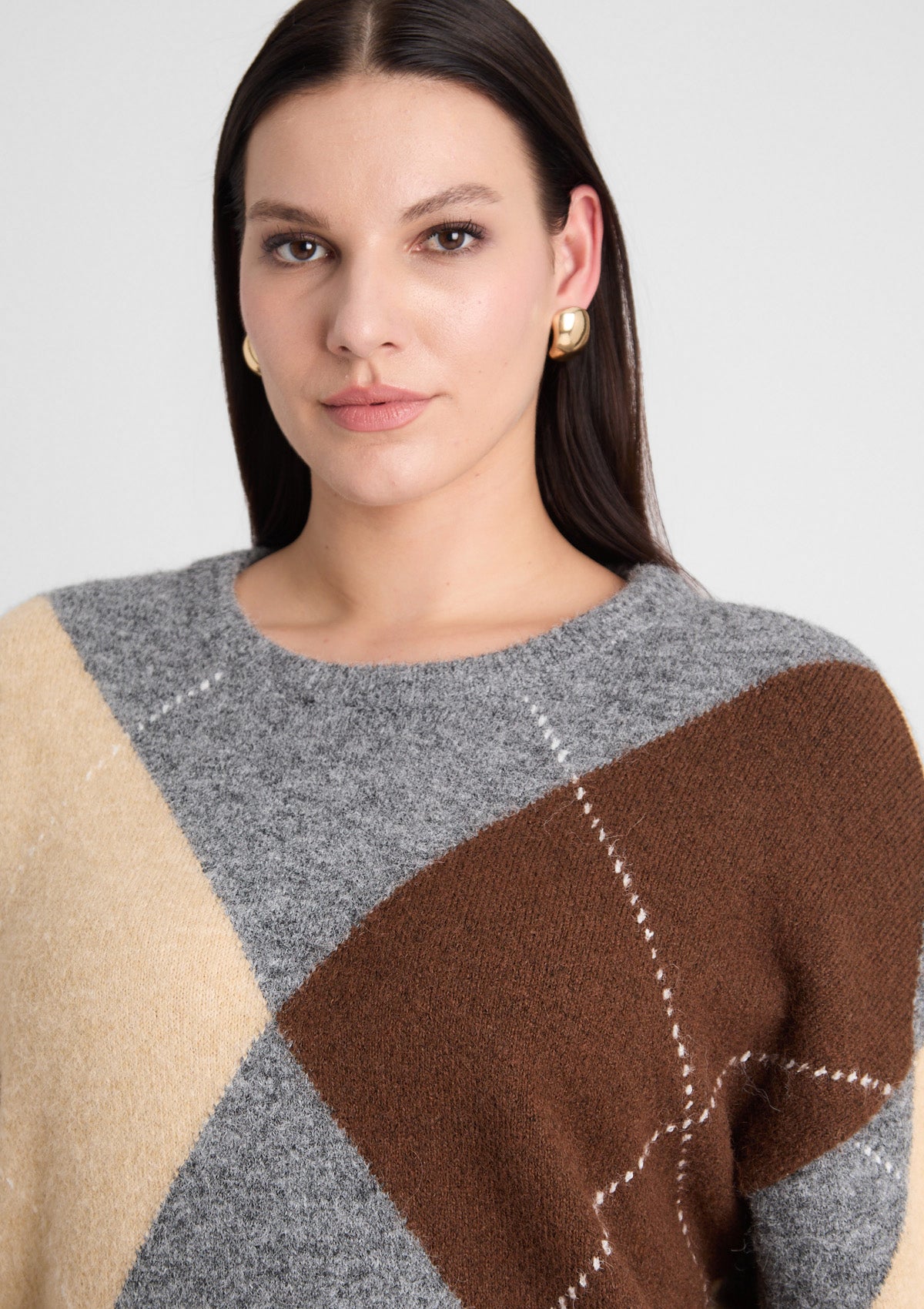 Curvy Strickpullover 'Hedda' 46