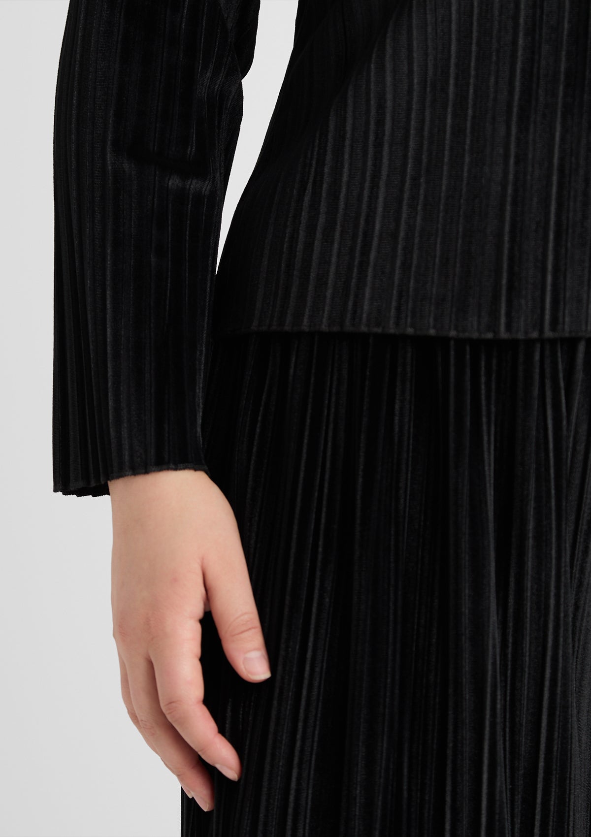 Curvy Shirt 'Felicitas' in schwarz 46