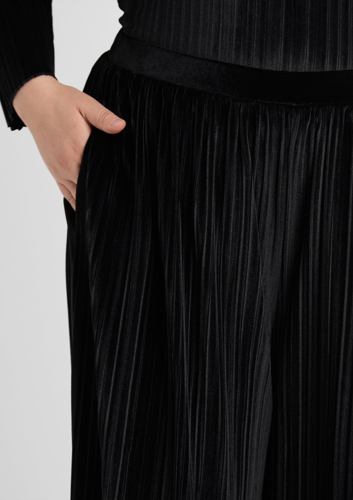 Curvy Hose 'Felicitas' in schwarz 46