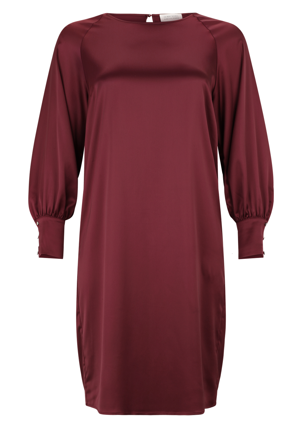 Curvy Kleid 'Aurea' in rot 46