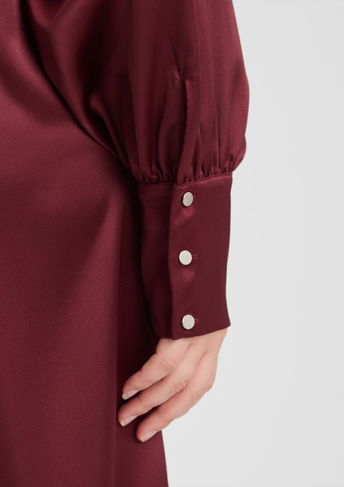 Curvy Kleid 'Aurea' in rot 46