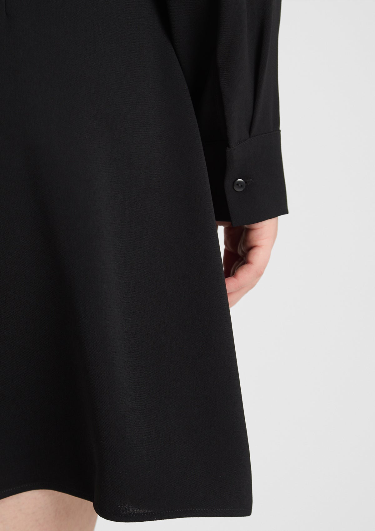 Curvy Kleid 'Karima' in schwarz 46