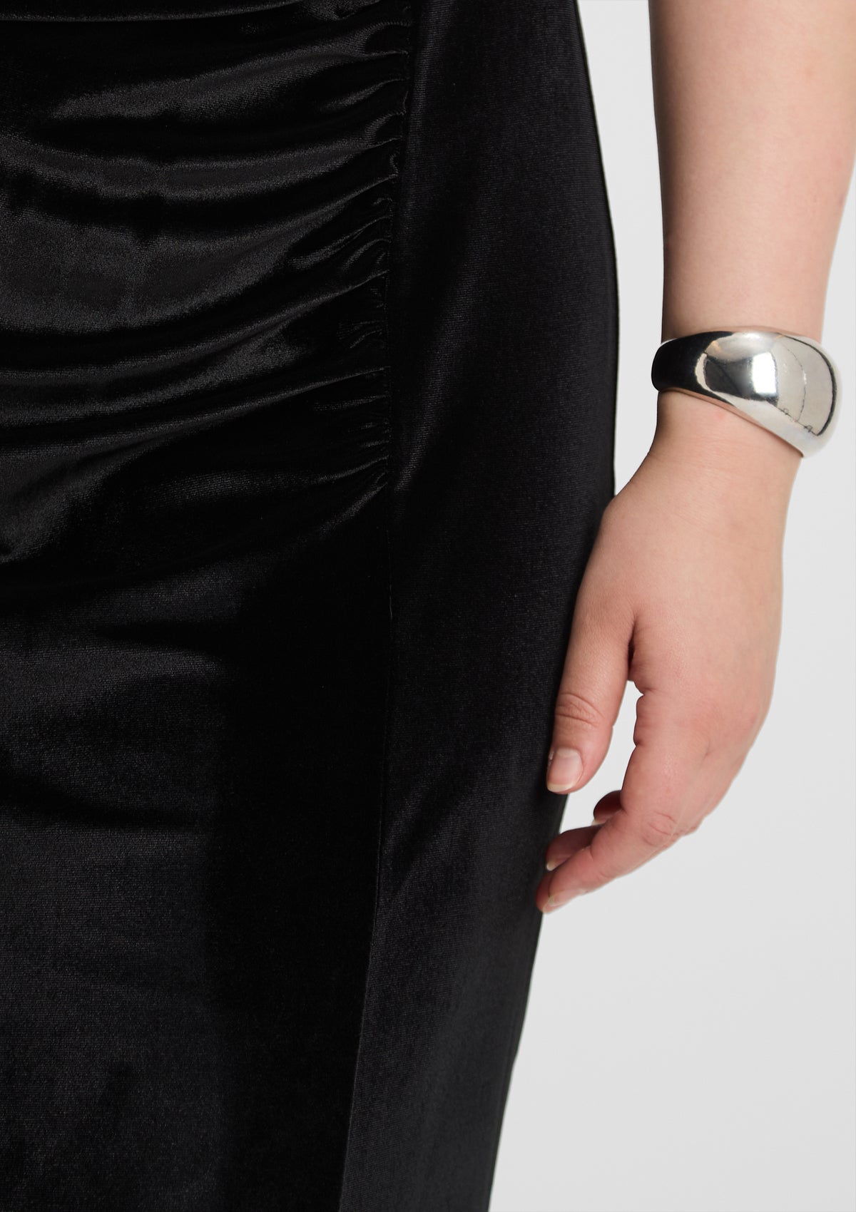 Curvy Kleid 'Felicitas' in schwarz 46