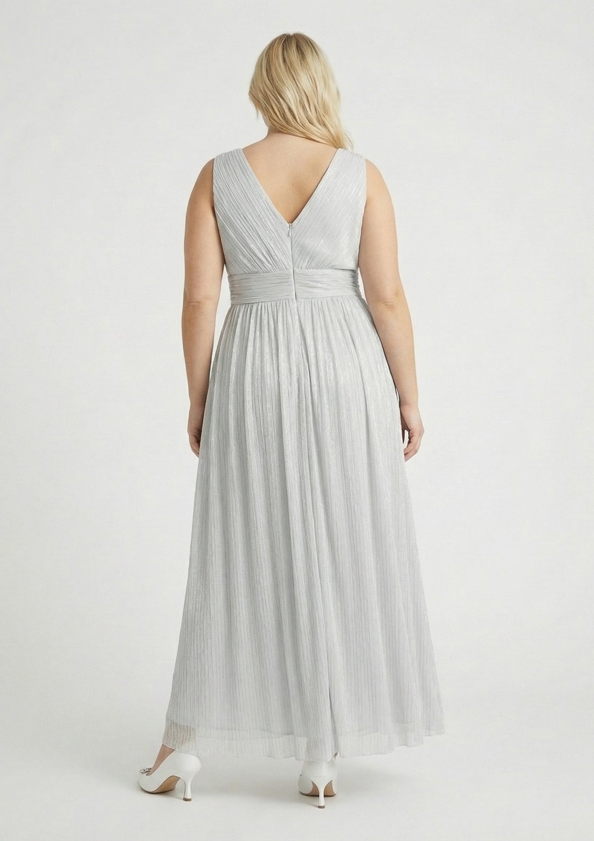 Curvy Kleid 'Lady in Silver' 46