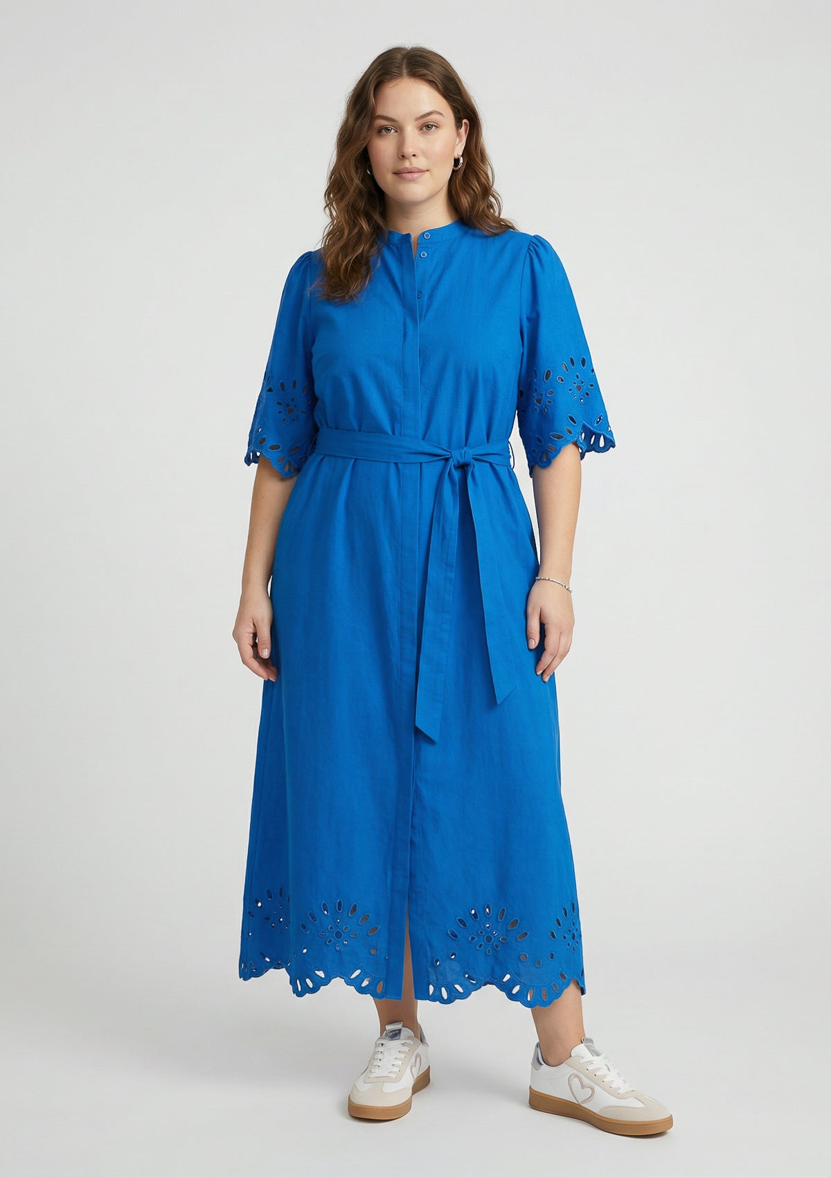 Curvy Kleid 'Marika' blau 46