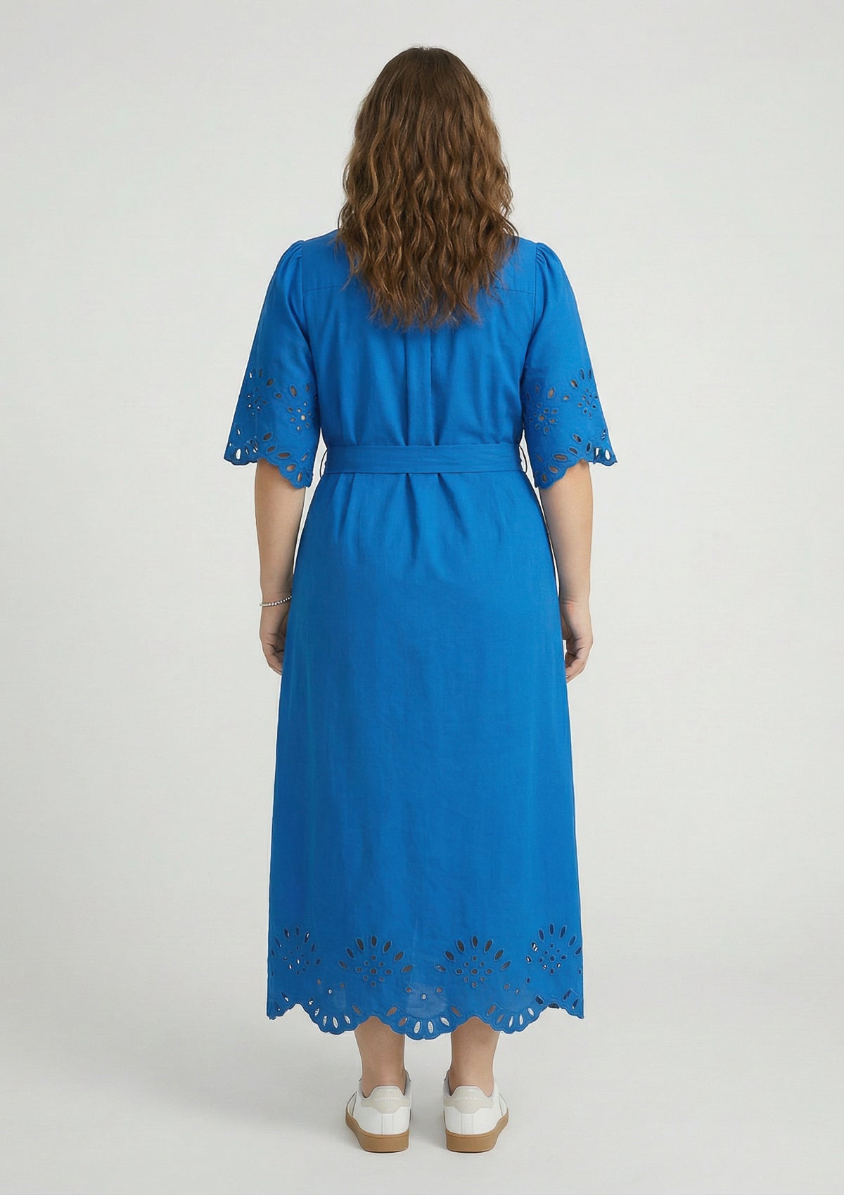 Curvy Kleid 'Marika' blau 52