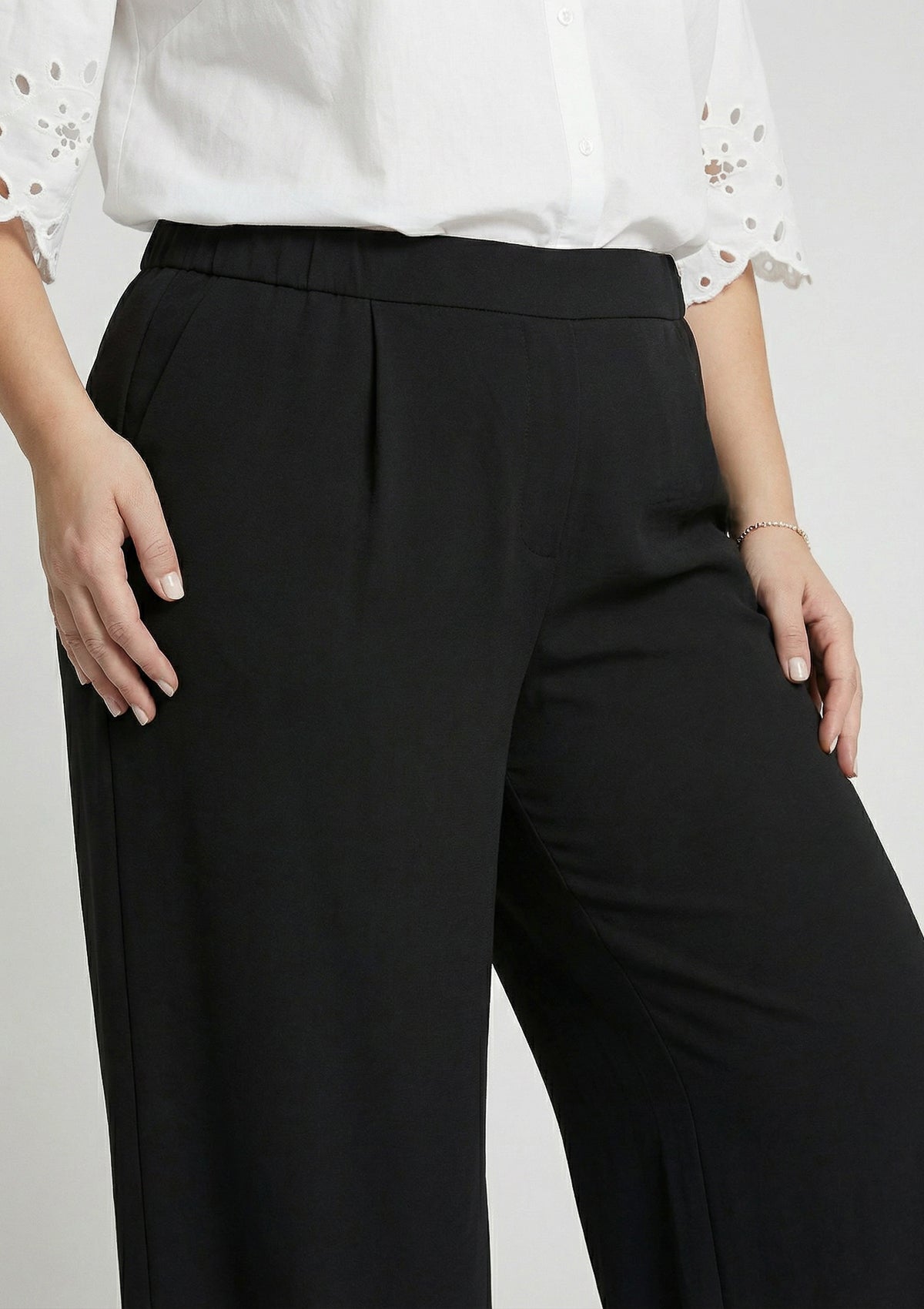 Curvy Hose 'Jessica' schwarz 52