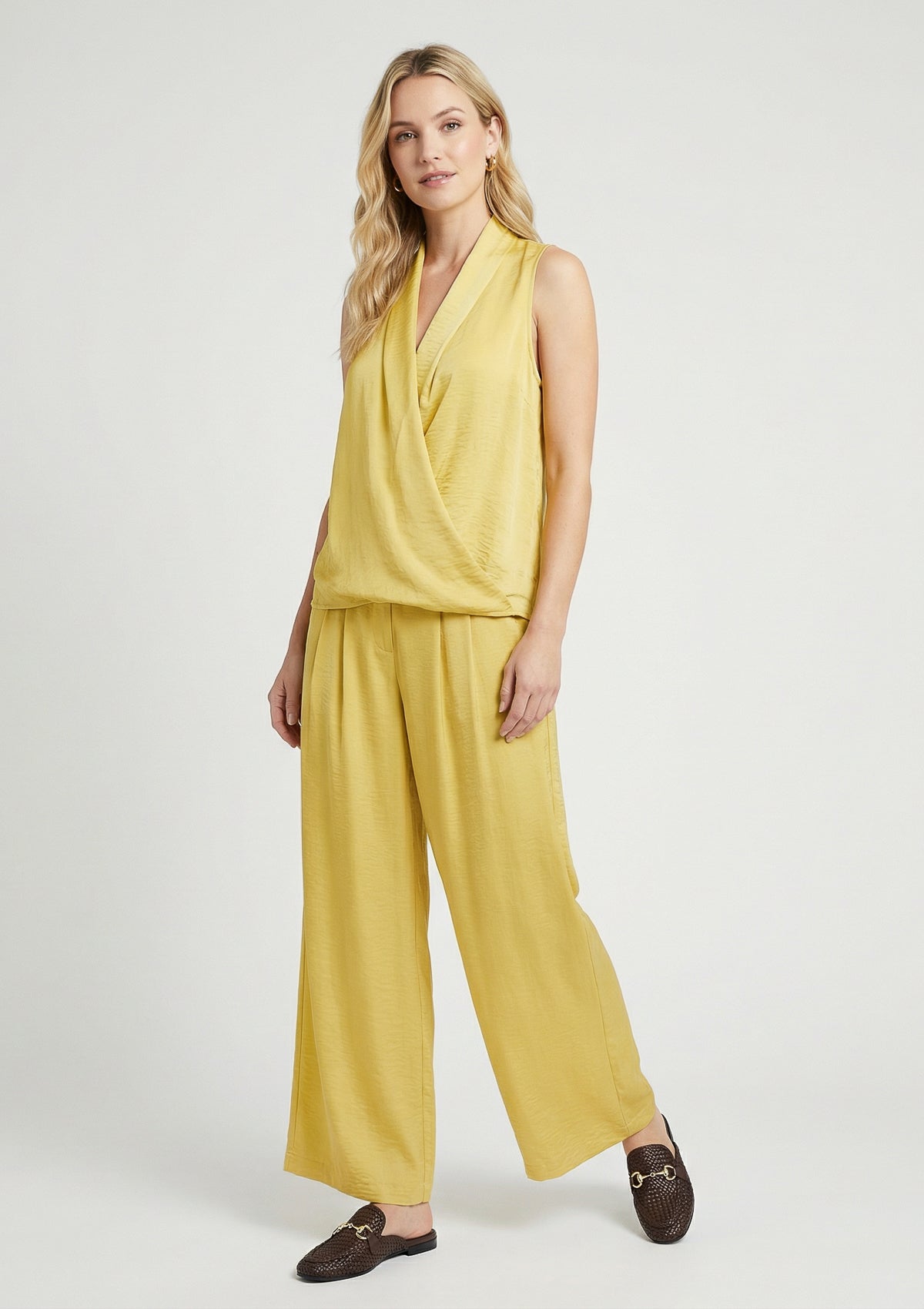 Damen Hose 'Finja' gelb 38