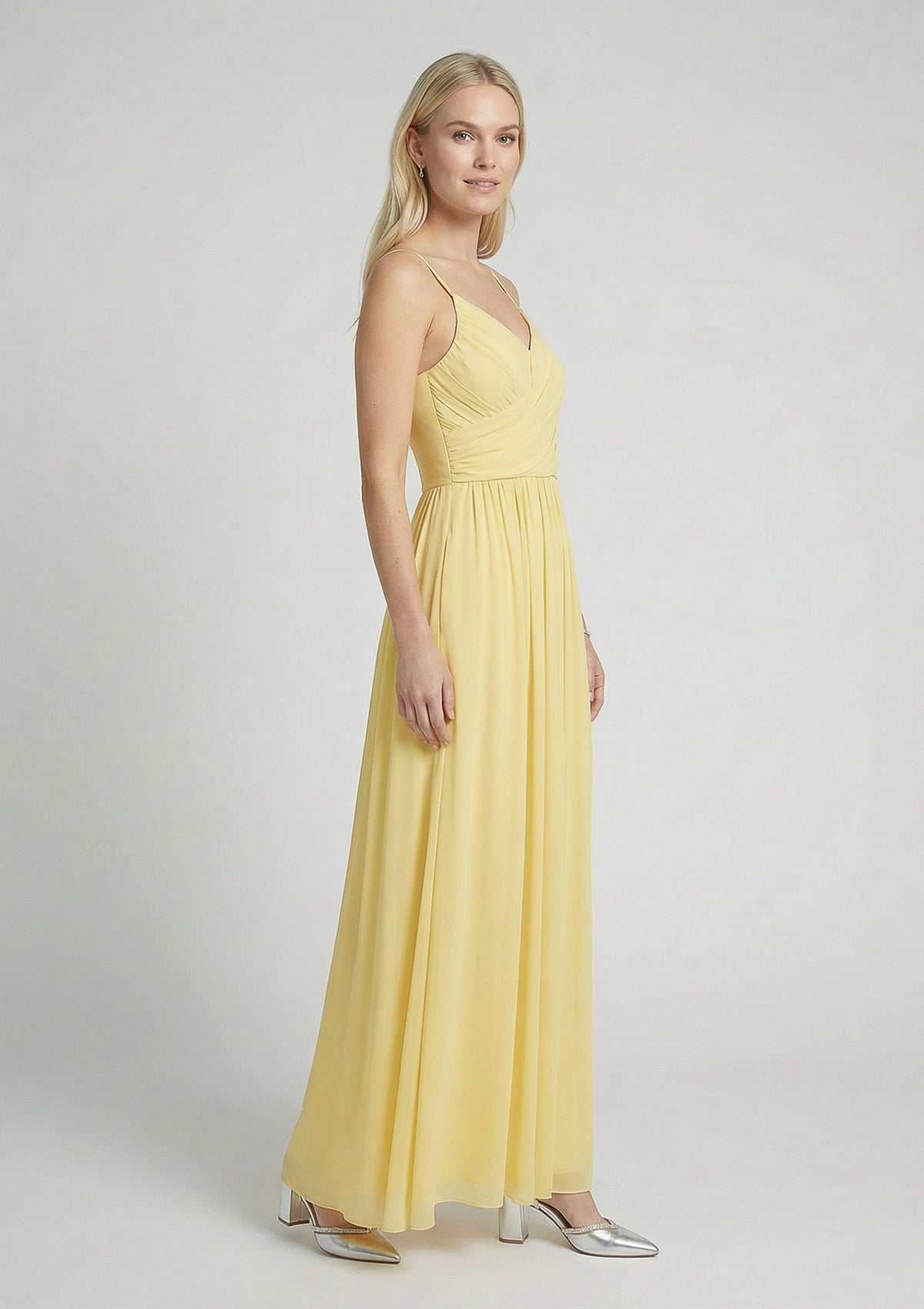 Damen Kleid 'Cathleen' gelb 38