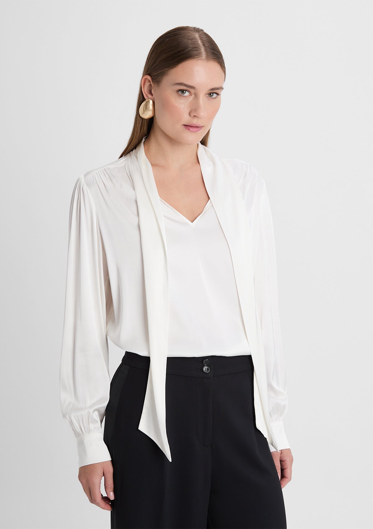 Damen Bluse 'Evelin' in champagner 34