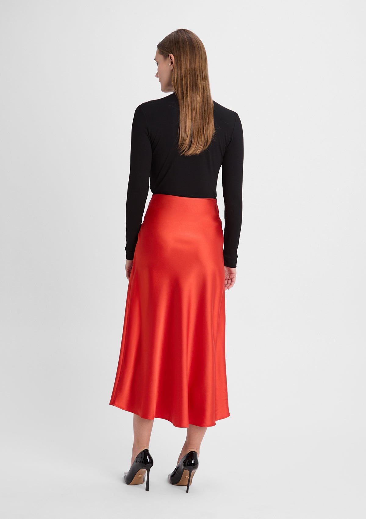 Damen Rock 'Fabiola' in rot 34