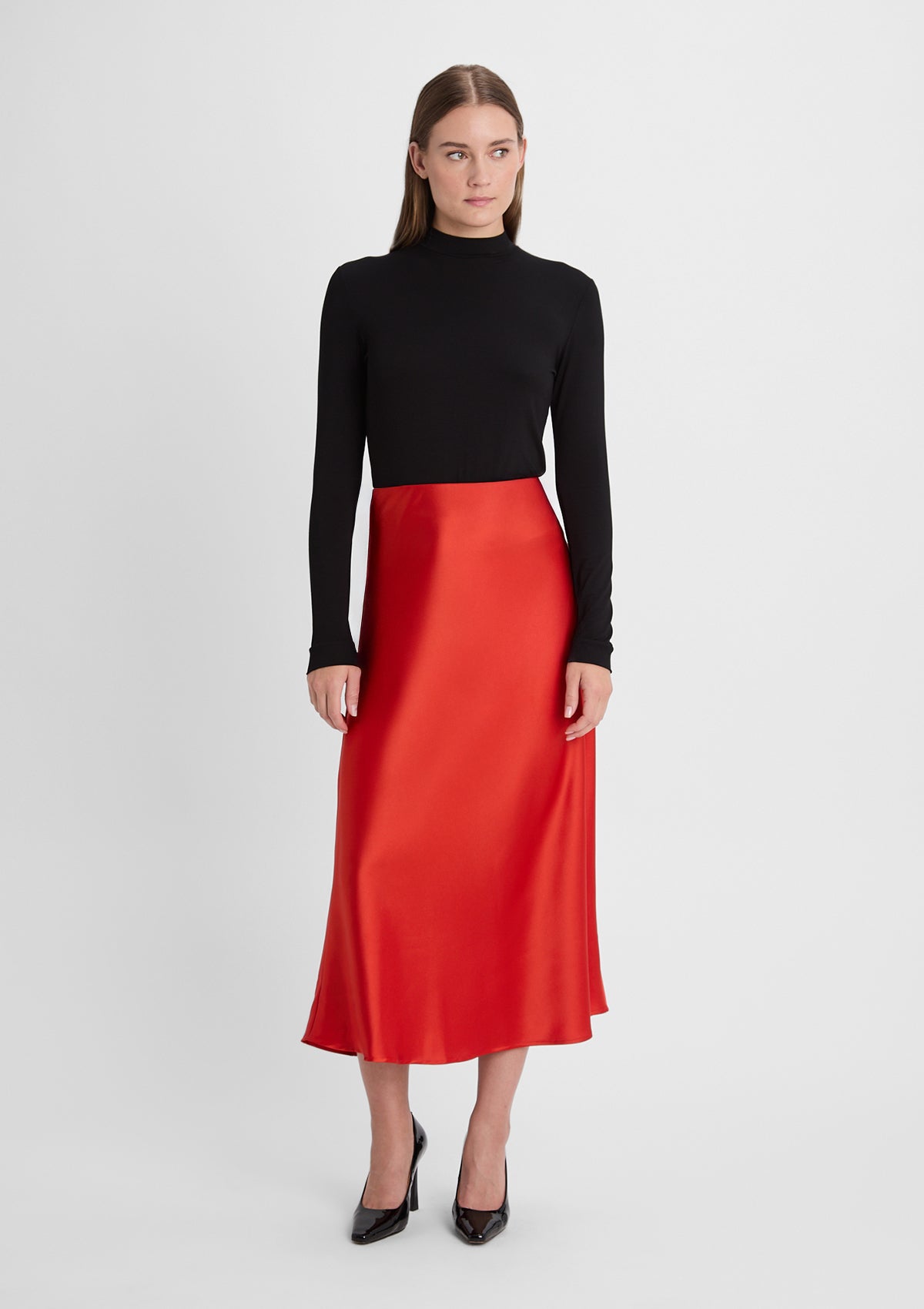 Damen Rock 'Fabiola' in rot 34