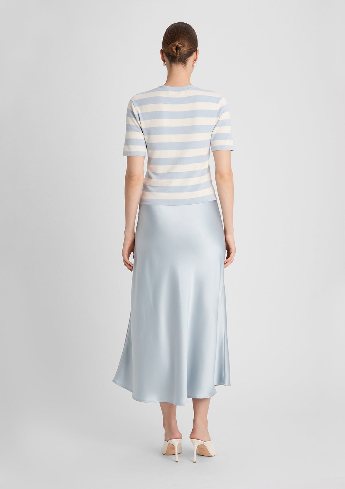 Damen Rock 'Fabiola' in blau2 34
