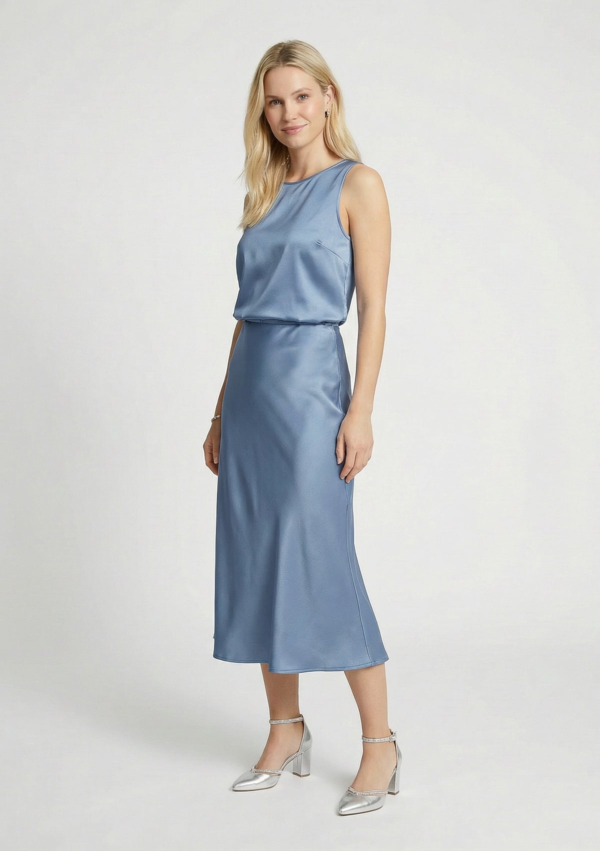 Damen Rock 'Fabiola' blau 44