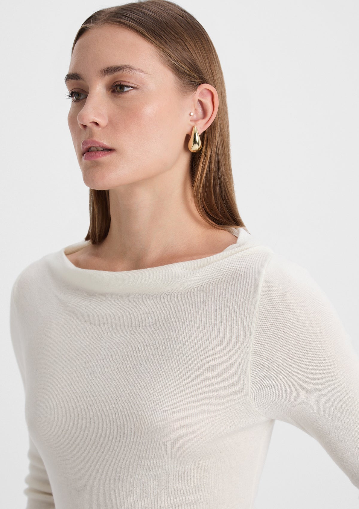 Damen Pullover 'Catharina' in champagner 34