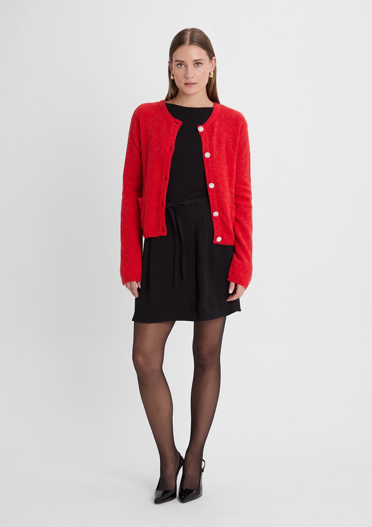 Damen Pullover 'Hanni' in rot 34