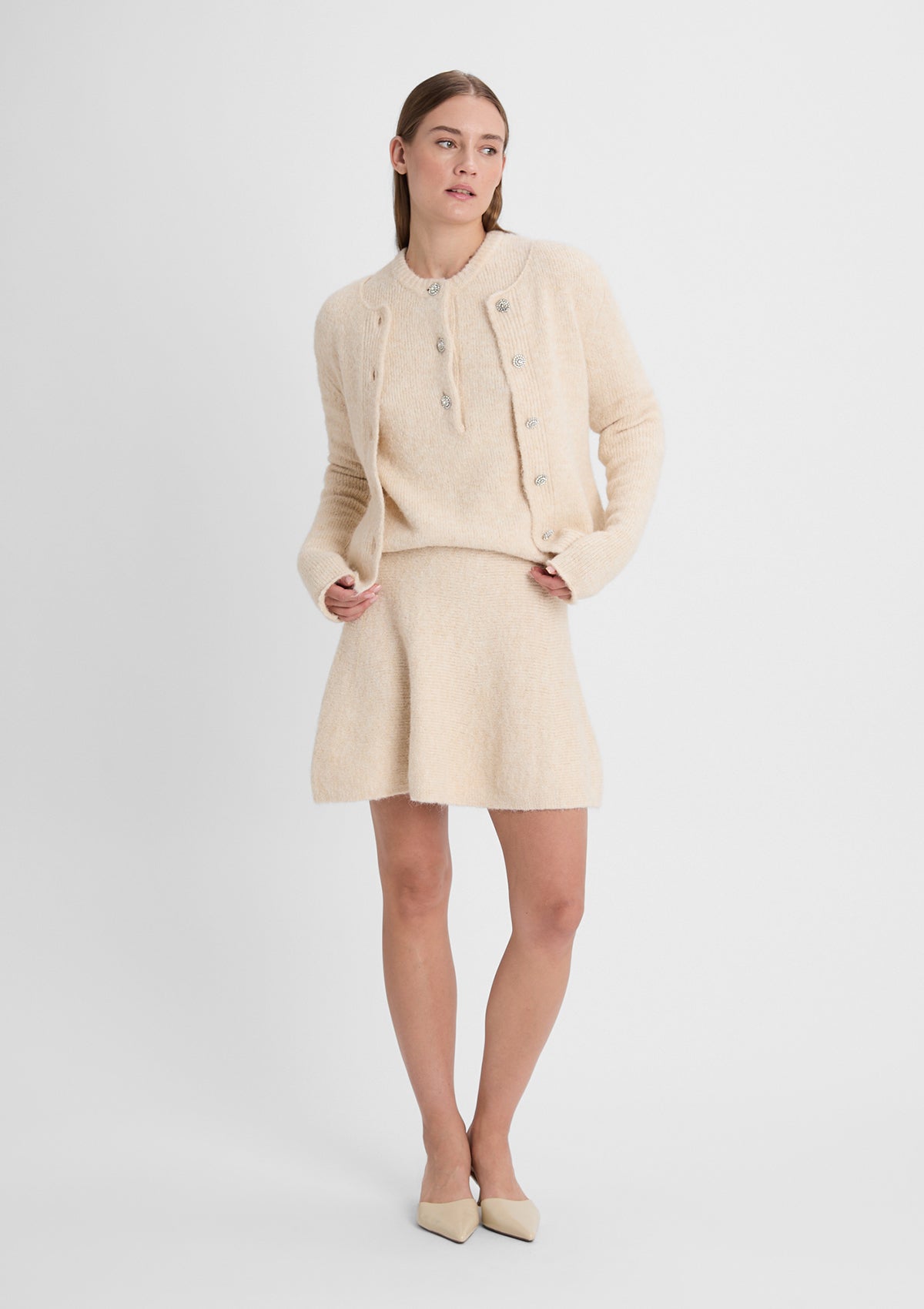 Damen Rock 'Ester' in beige 34