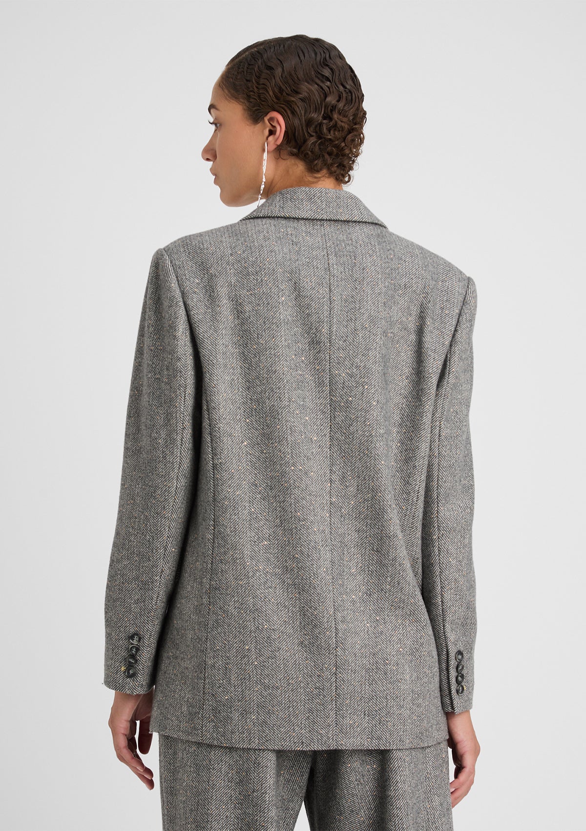 Damen Blazer 'Loretta' in grau 34