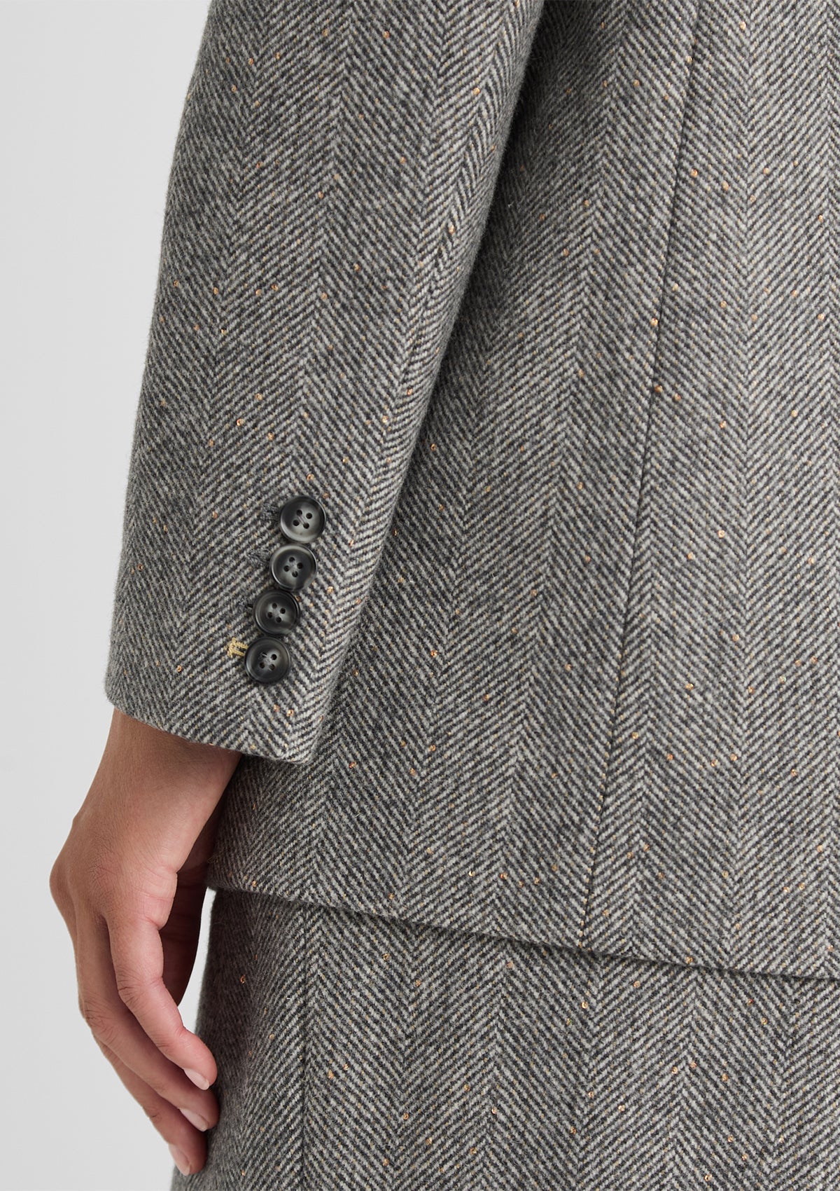 Damen Blazer 'Loretta' in grau 34