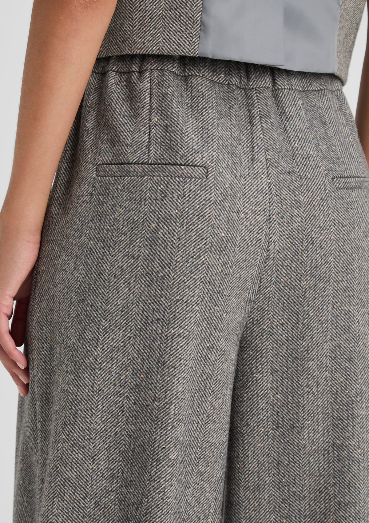 Damen Hose 'Loretta' in grau 34