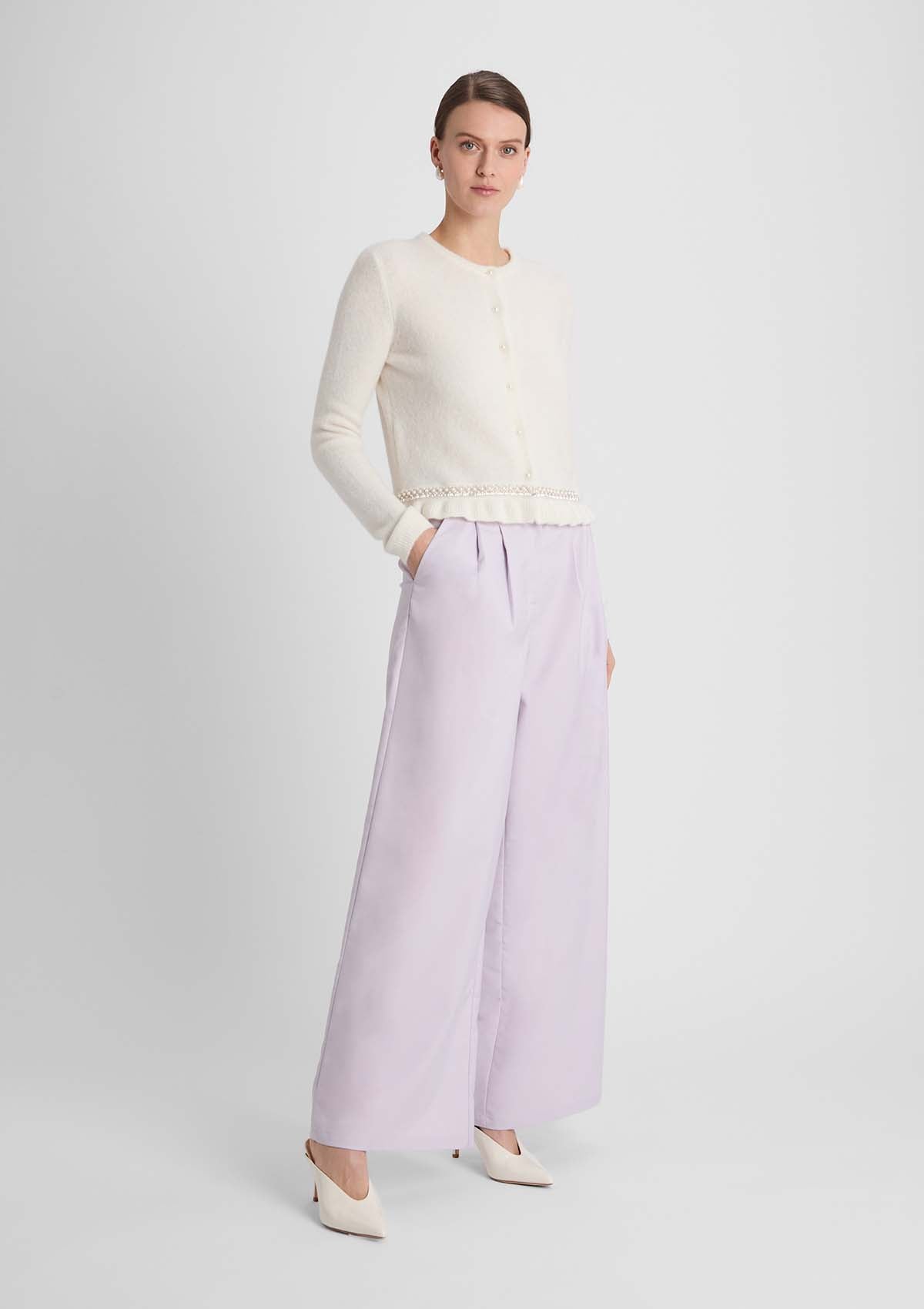 Damen Hose 'Kate' in Lavendel 34