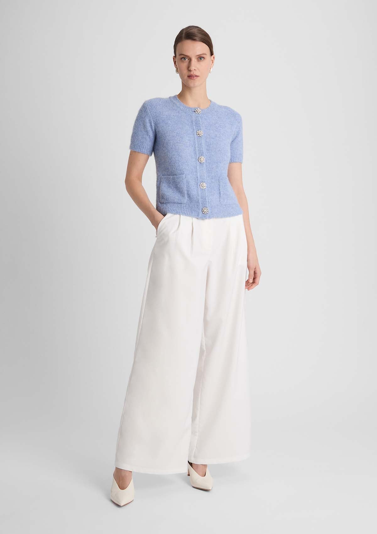 Damen Hose 'Kate' in weiß 34