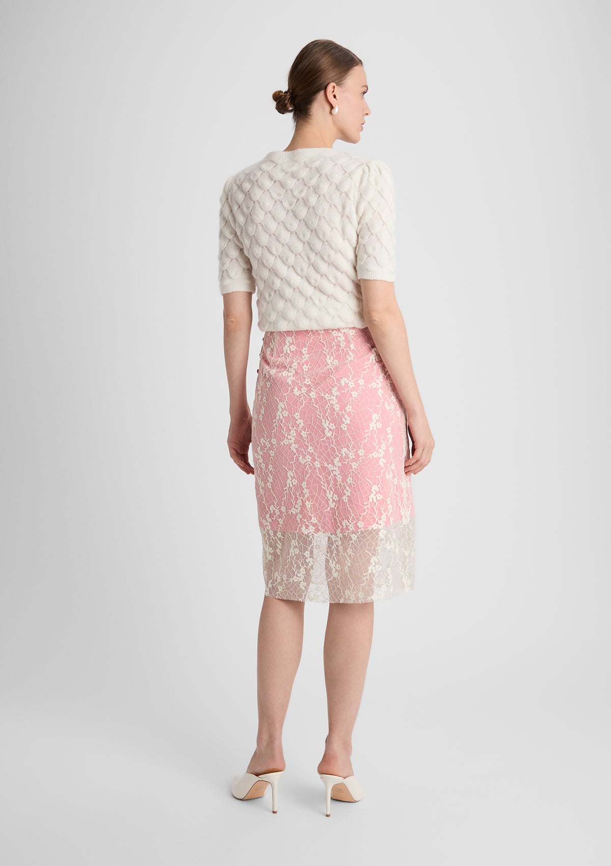 Damen Rock 'Francesca' in rose 34
