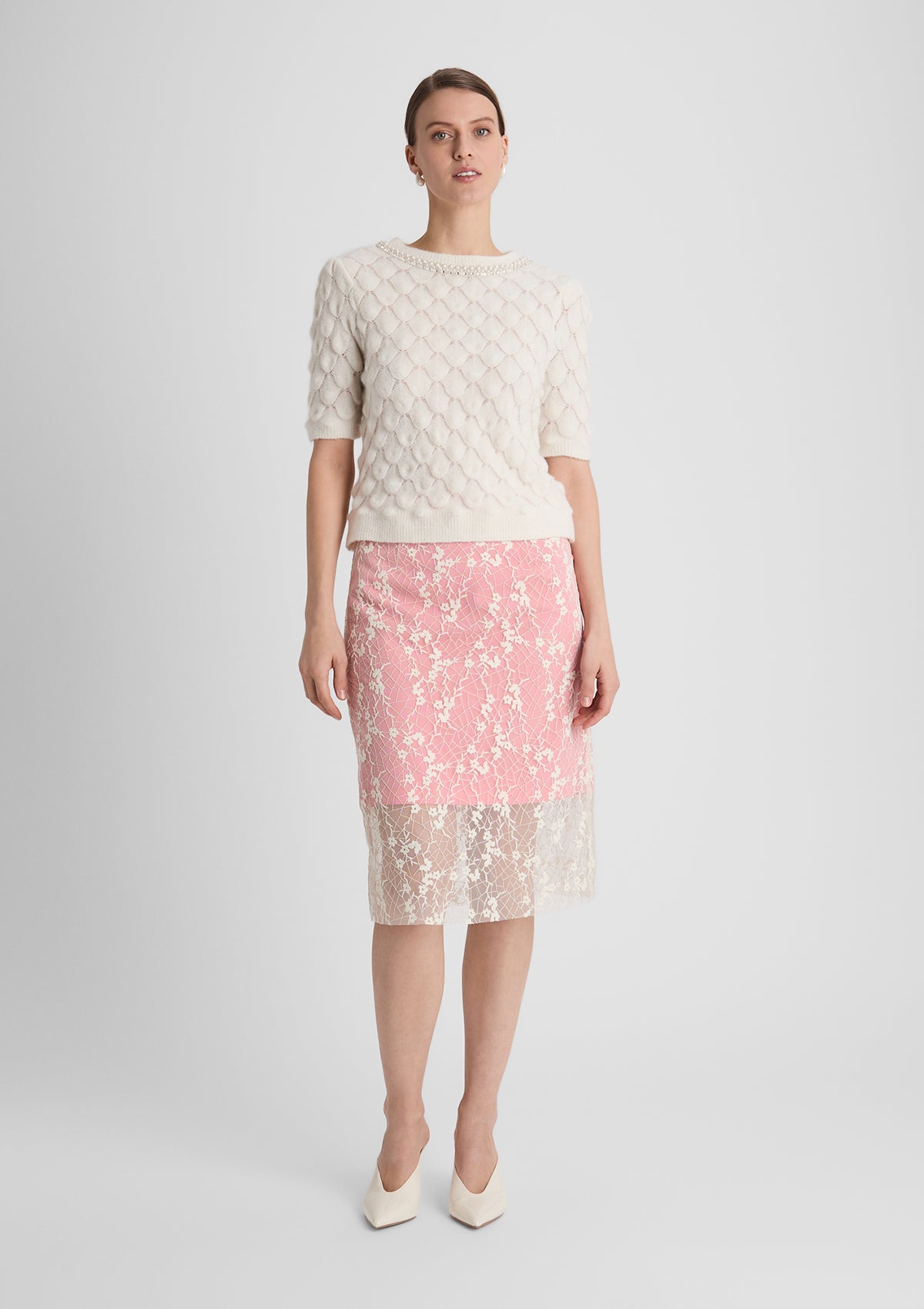Damen Rock 'Francesca' in rose 34