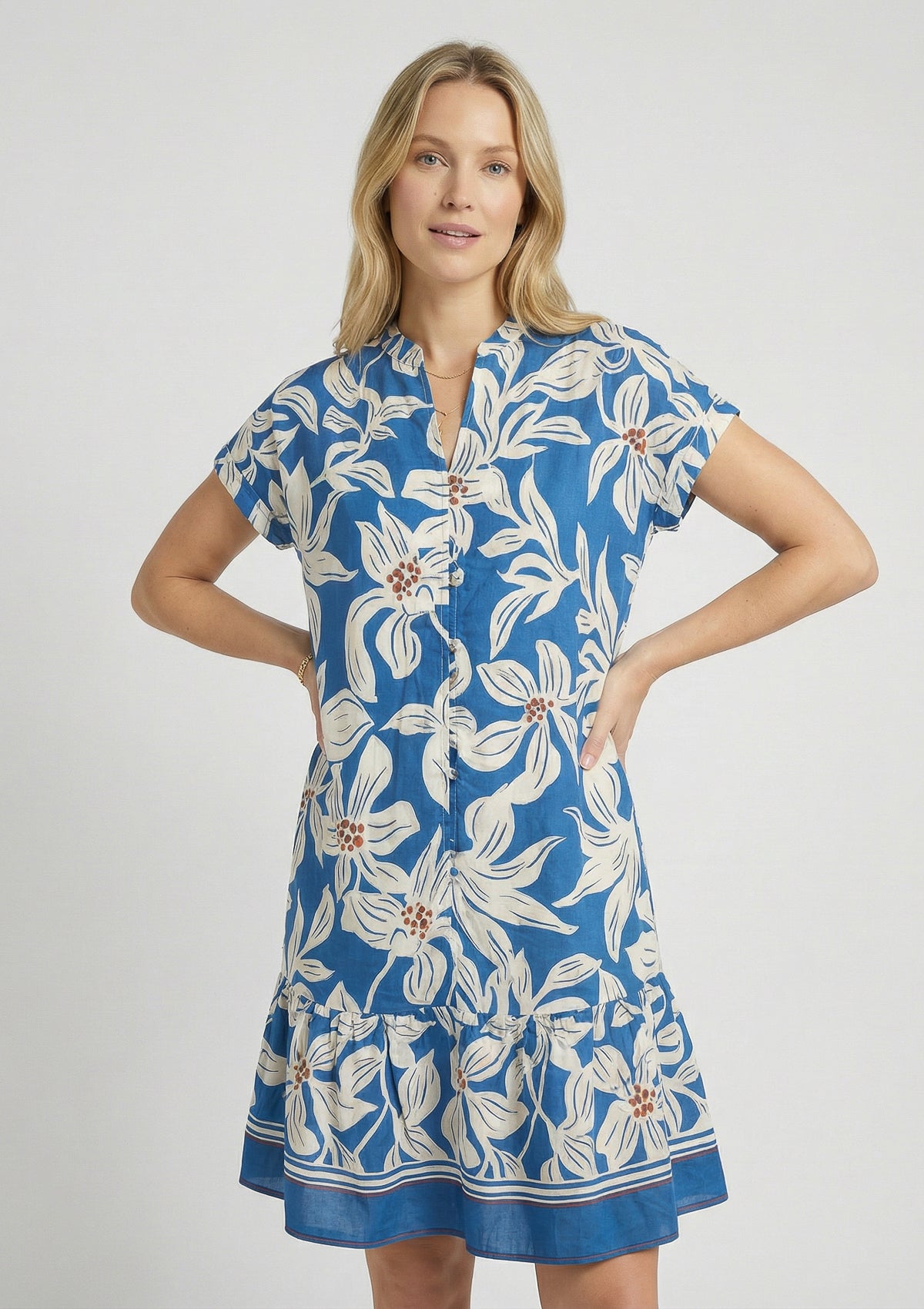 Damen Kleid 'Rylie' Mischfarben 44