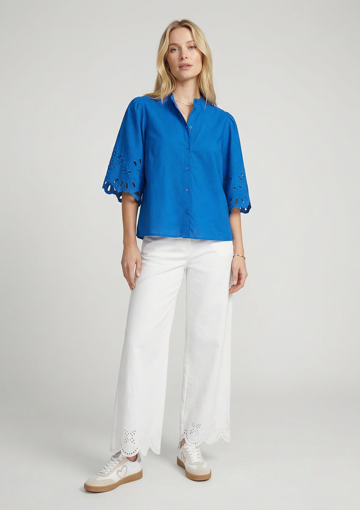 Damen Bluse 'Marika' blau 44