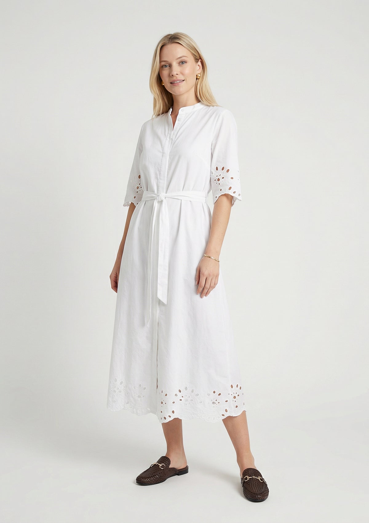 Damen Kleid 'Marika' weiß 34