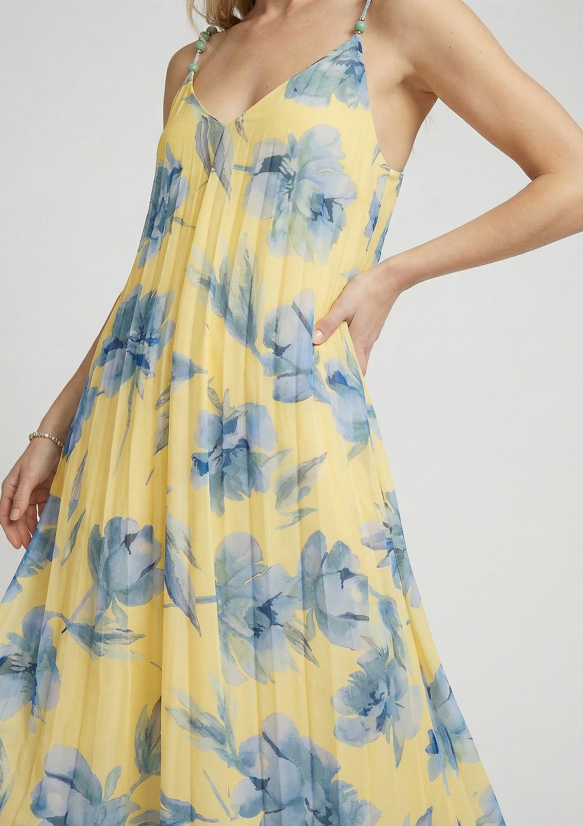 Damen Kleid 'Felicia' gelb 44